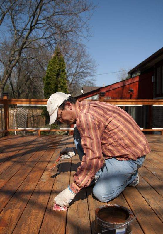 Deck Sanding And Staining