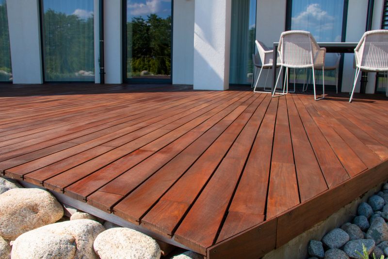 Completed Stained Deck